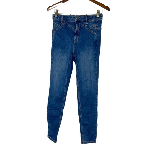 Free People We The Free Women's Blue Denim Jeans - Picture 1 of 8